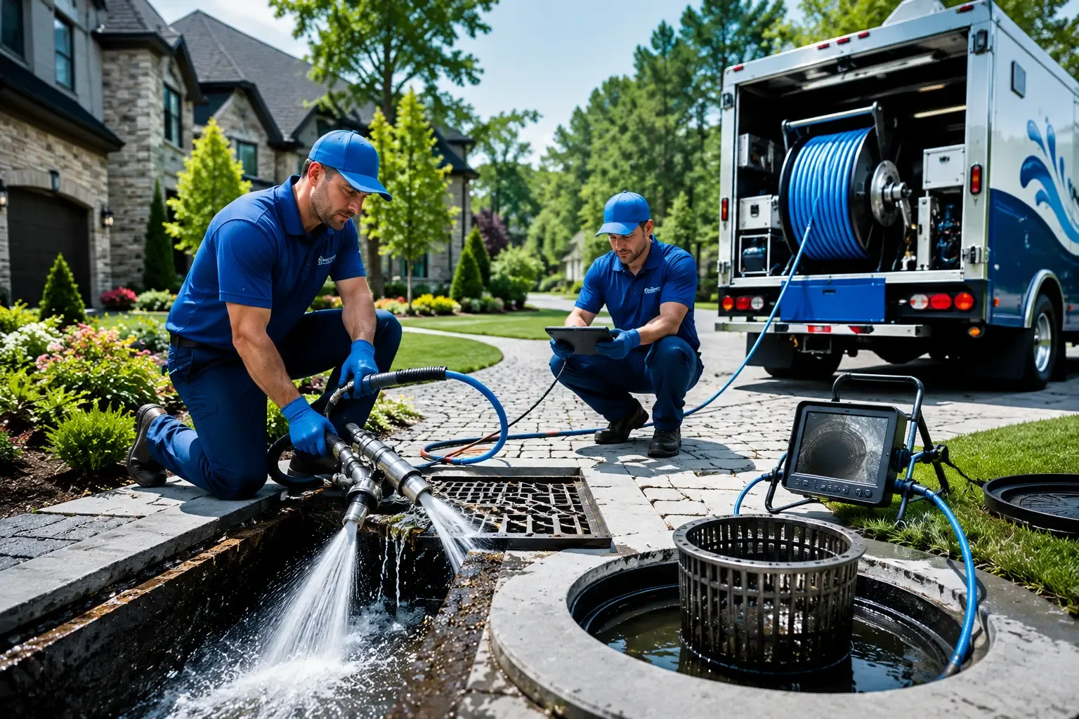 Local outdoor drain cleaning professionals in Sparks, OK